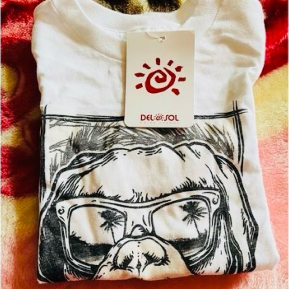 Del Sol Been There Did That White Color Changing Shirt Boxer Graphic size YXS